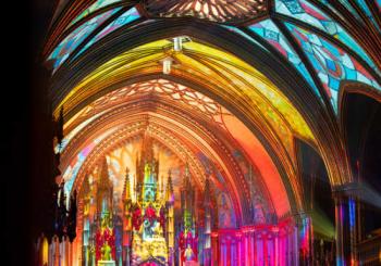 L’expérience AURA à la basilique Notre-Dame de Montréal