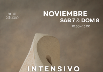 Taller intensivo escultura abstracta en cerámica - Noviembre Barcelona
