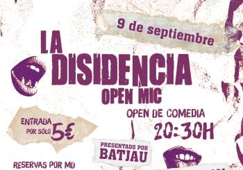 Noche de monologos con la disidencia comedy grindhouse Valencia/València