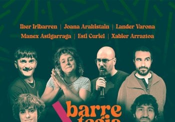 Barretegia - Iker Iribarren, Joana Arakistain, Lander Varona, Manex Astigarraga, Esti Curiel eta Xabier Arraztoa Gipuzkoa