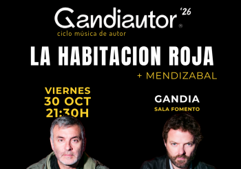 La Habitación Roja + Mendizabal. Gandiautor'26 Valencia/València