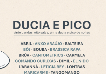 Concerto de CARMELA + LARANNÀ na sala na sala Riquela Club _Ciclo Ducia e Pico Coruña, A