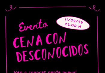 Cena de desconocidos 11 SEPTIEMBRE Asturias