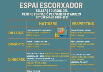 CURS DE VALENCIÀ A2 2026-2027 Valencia