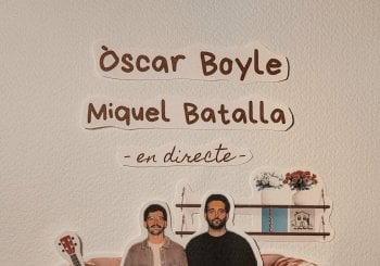 Òscar Boyle i Miquel Batalla en directe en Barcelona