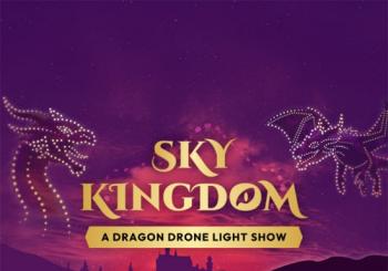 Sky Kingdom: A Dragon Drone Light Show - Brighton