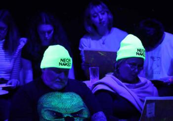 Neon Naked Life Drawing in Bristol!