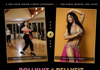 BellyFit+ BollyHit: Belly Dance + Bollywood Dance Fitness Fusion Experience a London