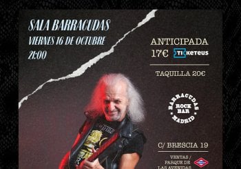 ARMANDO DE CASTRO EN BARRACUDAS ROCK BAR Madrid