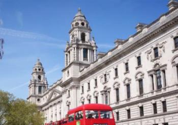 London’s Electric Routemaster Bus Tour with Live Guide