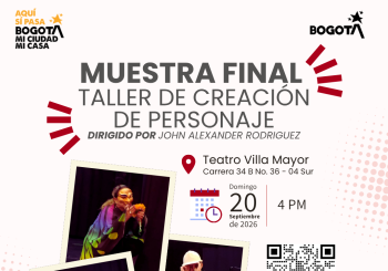 Muestra Taller Creación Personaje --