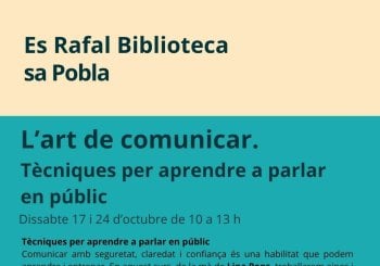 L'ART DE COMUNICAR. TÈCNIQUES PER APRENDRE A PARLAR EN PÚBLIC Balears, Illes