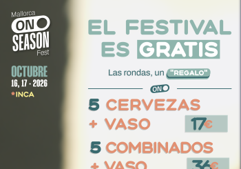 ONSEASON FEST INCA 2026 Balears, Illes