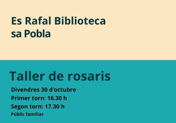 TALLER DE ROSARIS Balears, Illes