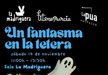 Un fantasma en la Tetera-Taller de Títeres con objetos olvidados Murcia