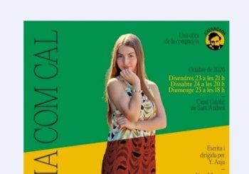 UNA NOIA COM CAL, O NO L'AVANÇADA CASAL en Barcelona