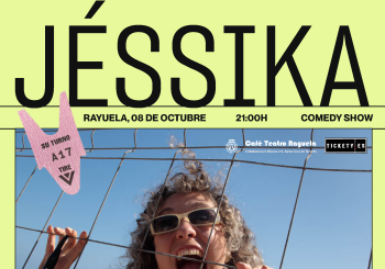 Jéssika Rojano, OFF Ultraperiférica, en el Café Teatro Rayuela Santa Cruz de Tenerife