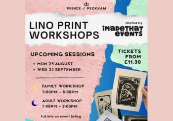 LINO PRINTING WORKSHOP London