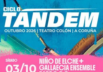 Ciclo TÁNDEM – Niño de Elche + Gallaecia Ensemble Barroco en A Coruña