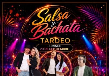 Tardeo Bachata&Salsa - TALLER María Romero & Emilio Arrue - Dj Camilo Valencia