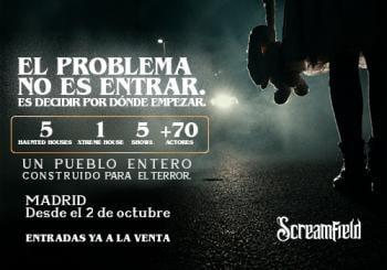 Experiencia inmersiva Screamfield en Madrid