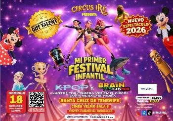 Circus Ire Presenta: Mi Primer Festival Infantil en Santa Cruz de Tenerife