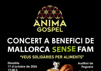 CONCERT d'ÀNIMA GÒSPEL a BENEFICI de MALLORCA SENSE FAM Balears, Illes