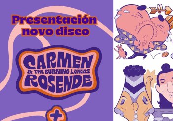 Carmen Rosende & The Burning Laikas en Pontevedra