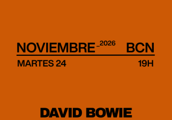 David Bowie, Black Star · AUDE: Sesiones de escucha a Barcelona