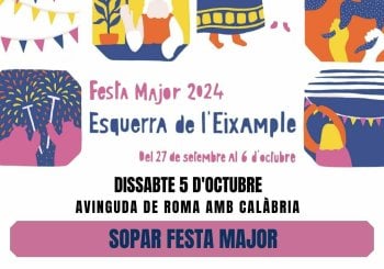 Sopar de Festa Major a Barcelona