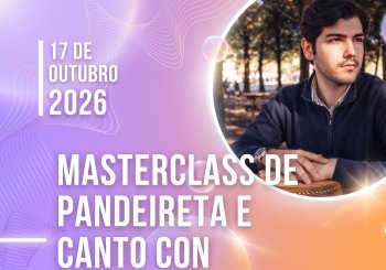 MASTERCLASS DE PANDEIRETA Y CANTO CON JOEL PADIN Barcelona