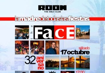 THE FACE ANIVERSARIO ROOM CLUB Valencia