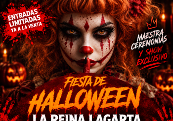 Halloween Reina Lagarta en Madrid