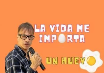 La vida me importa un huevo, en La Latina en Madrid