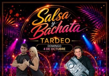 Tardeo Bachata&Salsa - TALLER María Romero & Ángel Río - Dj Iván Sayago Valencia