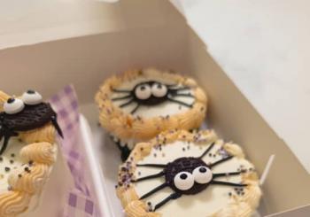 Curso cupcakes Halloween de La Pastelera Rosa Madrid