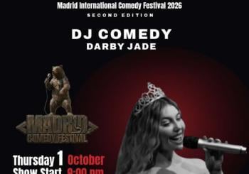 ???????? DJ COMEDY WITH DARBY JADE en Madrid