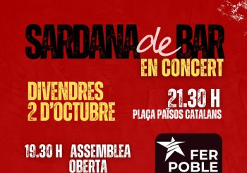 Sopar Popular Fer Poble Llinars - 2 d'Octubre Barcelona