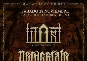 LITOST+NETHERTALE+ANTIGONA. LOGOS & SHADES TOUR Alicante/Alacant