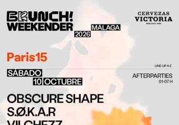 BRUNCH! WEEKENDER @ PARIS 15 _ 10&11OCT26 Málaga