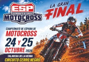 La Gran Final Campeonato de España Motocross 2026 a Toledo