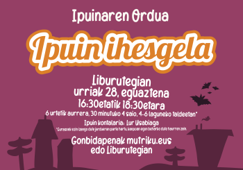 Ipuinaren Ordua - Ipuin ihesgela en Gipuzkoa