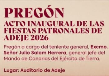 Fiestas de Adeje 2026 – Acto Inaugural - Pregón en Tenerife