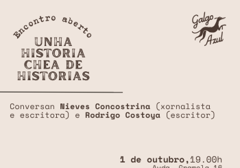 Nieves Concostrina + Rodrigo Costoya (1/10, 19.00h) Coruña, A