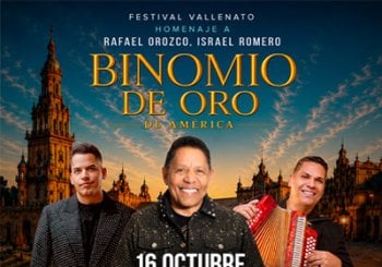 Festival Vallenato - Homenaje a Rafael Orozco, Israel Romero - Binomio de Oro de América Sevilla