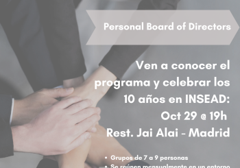 Sesión informativa PBoD + celebración 10 años Madrid