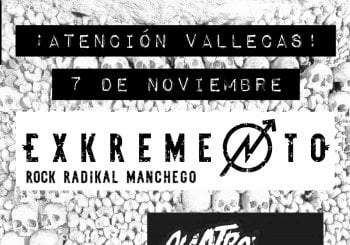 Concierto Exkremento + Cuatro Perras Madrid