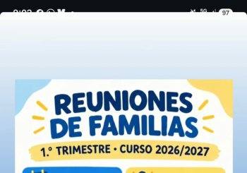 Servicio Guardería Reunión Inicio curso de 1º de infantil en Valladolid