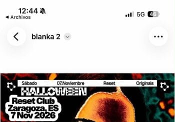 HALLOWEEN'26 - ResetOriginals presenta: BLANKA (Berlín) en Zaragoza