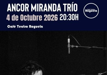 Ancor Miranda Trío, en el Café Teatro Rayuela en Santa Cruz de Tenerife
